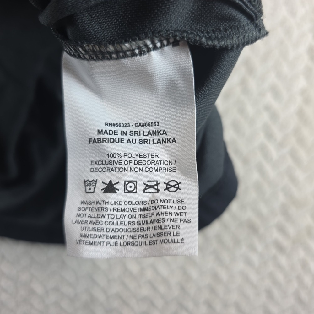 Nike Mens Dri-FIT Full Zip Track Jacket Gray Black APS070-062 Large - Picture 6 of 8